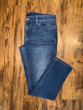 WHBM Slim Leg Medium Wash Jeans